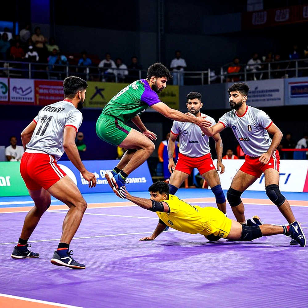 ভারত-দক্ষিণ কোরিয়া কাবাডি ম্যাচ বিশ্লেষণ: এশিয়ান গেমস ২০২৬-এর আগে স্কোরবোর্ড যে প্রশ্নটা তুলে দিল ভারত-দক্ষিণ কোরিয়া কাবাডি ম্যাচ বিশ্লেষণ: এশিয়ান গেমস ২০২৬-এর আগে স্কোরবোর্ড যে প্রশ্নটা তুলে দিল
